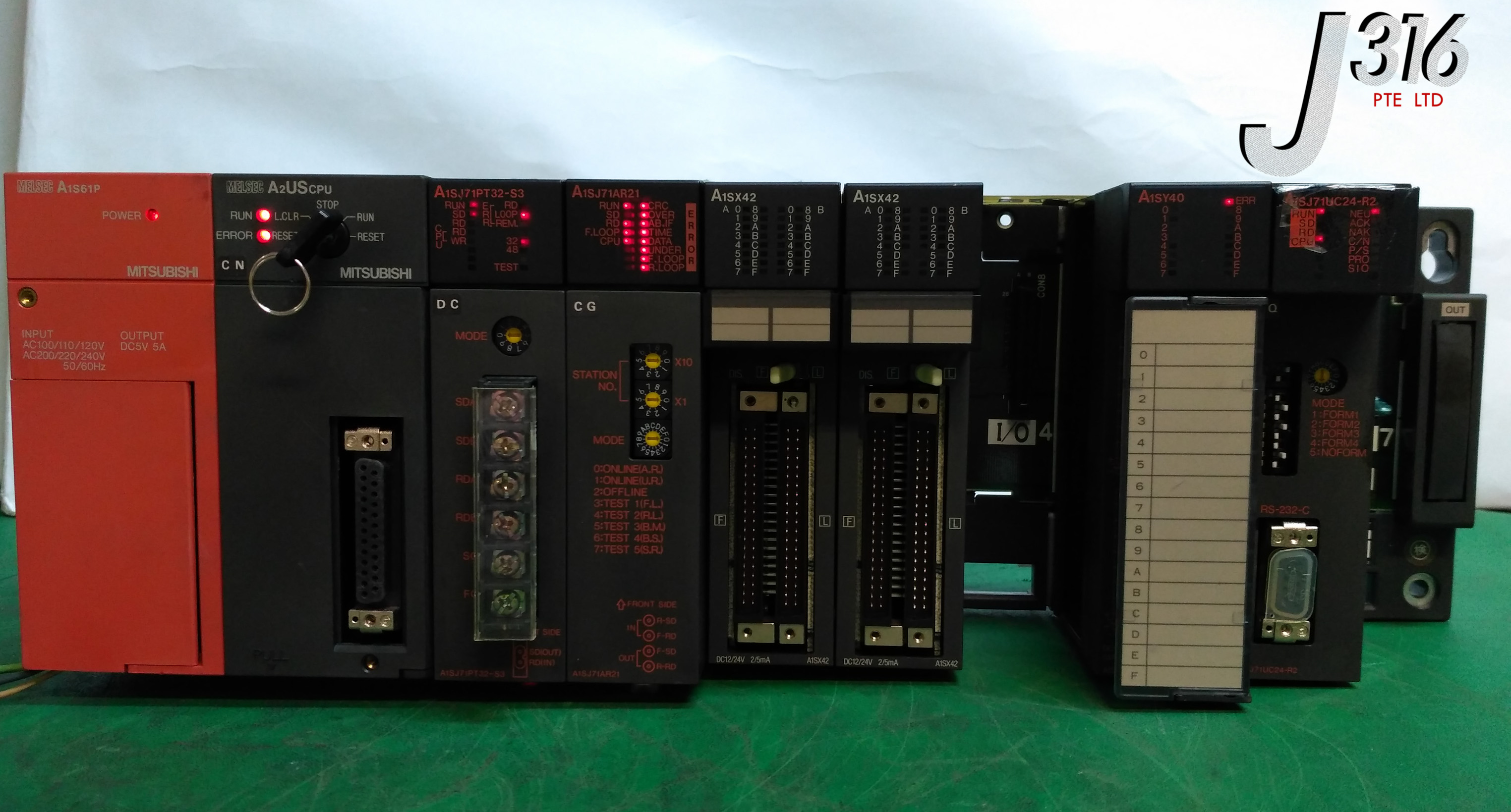 じゅん 2749 MITSUBISHI MELSEC PLC CONTROLLER UNIT A1S61P | eBay